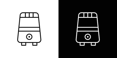 Air purifier icons. Minimal vector icons pack for webのイラスト素材