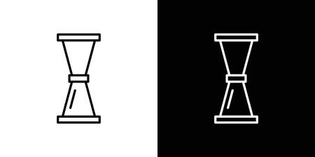Jigger icons. Minimal vector icons pack for web