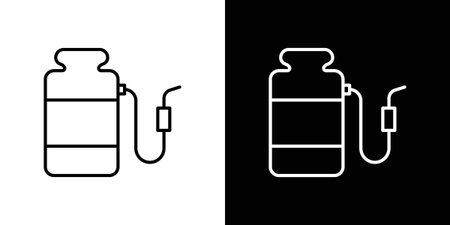 Pesticide icons. Minimal vector icons pack for webのイラスト素材