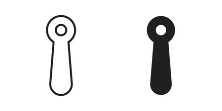 Shoehorn icon vector logo design element. Vector emblem template.のイラスト素材