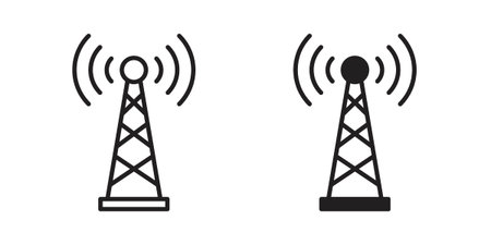Telecom icon and symbol. Vector illustration.epsのイラスト素材