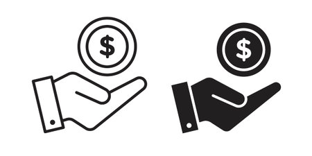 Profit icon suitable symbol. Simple stock illustration stockのイラスト素材