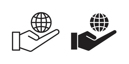 Environment icon illustration isolated on White background, Vector icon Eps10.のイラスト素材