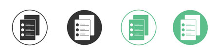 Catalog icon for web design, templates, infographics and more