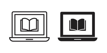 E learning icons for Graphic Design Projects and web designsのイラスト素材