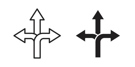 Flexibility icon line vector illustration in solid color designのイラスト素材