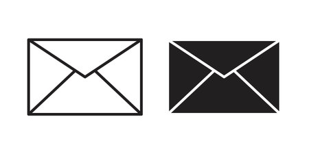 Email icon symbol collection for web design. Icon Element For Designのイラスト素材