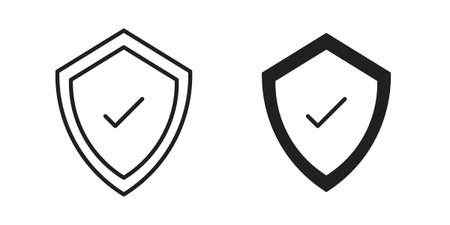 Security icon symbol collection for web design. Icon Element For Designのイラスト素材