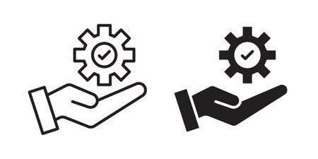 Solution Provide icon symbol collection for web design. Icon Element For Designのイラスト素材