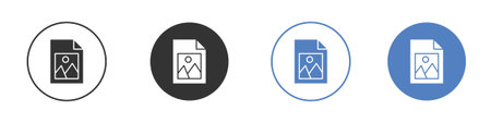 Jpg icon symbol set concept.