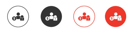 Guarantor icons pack. suitable for websites ui
