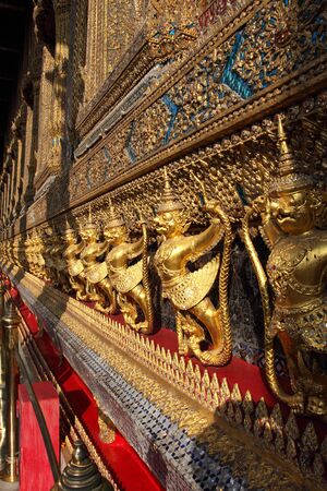 External decorations of the Royal Palace, Thailandのeditorial素材
