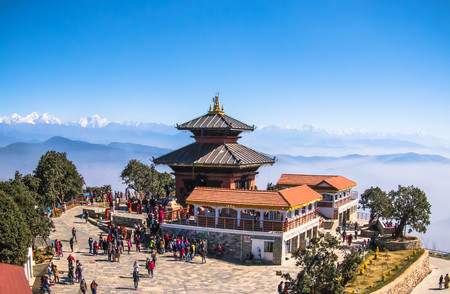 Bhaleshwor Mahadev Temple in Nepalのeditorial素材