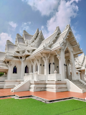 Royal Thai Monastery in Lumbini,  Nepalの写真素材
