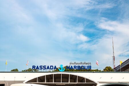 Phuket, Thailand - November 26 2019: Rassada Harbor in Phuket, Thailand.のeditorial素材