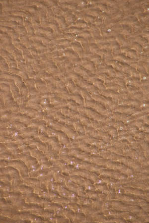 A shot looking down at a river bed.