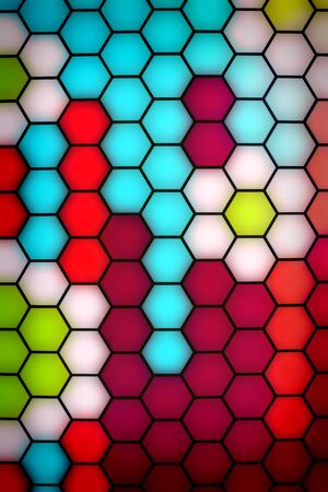  abstract Honeycomb pattern 