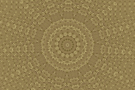 abstract embossed golden circle dots backgroundの写真素材