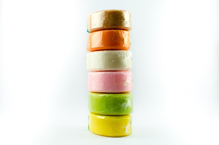 Art Colorful soapの写真素材