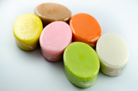 Colorful soapの写真素材