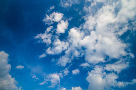 sky white and blue