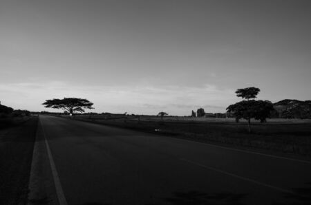 Landscape with good natureの写真素材