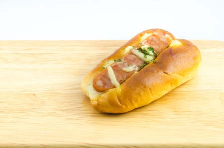 Bread with white backgrounds.の写真素材