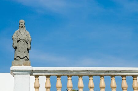 The Statue in emerald templeの写真素材