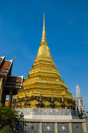 Emerald temple is the landmark of bangkok province. (Thailand)の写真素材