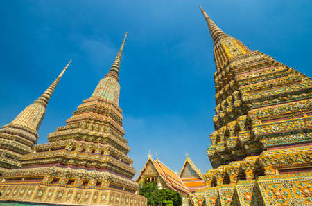 Pho temple is the 1in9 landmark temple of bangkok.の写真素材