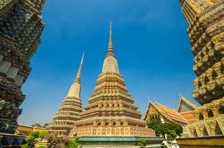 Pho temple is the 1in9 landmark temple of bangkok.の写真素材