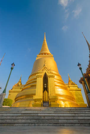 Pagoda in emerald temple