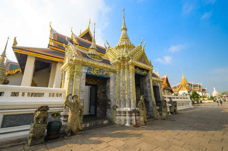 Pavillion in emerald temple.の写真素材