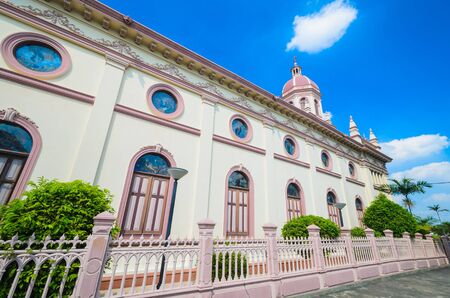 Church in bangkok province (Thailand.)の写真素材
