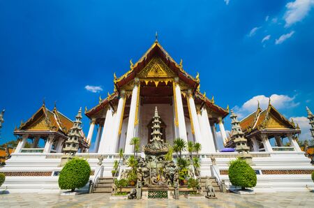 Suthat temple in bangkok province.の写真素材