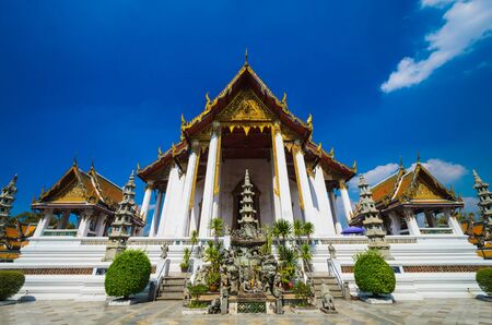 Suthat temple in bangkok province.の写真素材