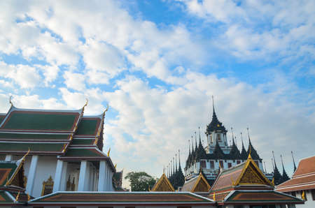Temple of thailand in bangkok province.の写真素材