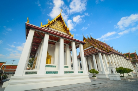 Temple of thailand in bangkok province.の写真素材