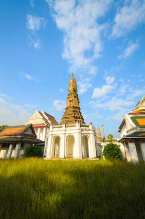 Temple of thailand in bangkok province.の写真素材