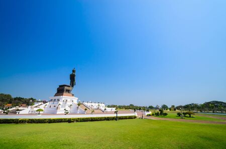Big Buddha statue in the temple at phutthamonthon province.の写真素材