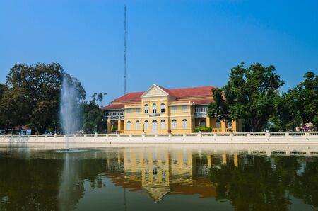 Building in bang-pa-in park at ayutthaya province (thailand)のeditorial素材