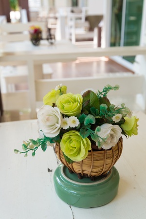 beautiful fake flowerの写真素材