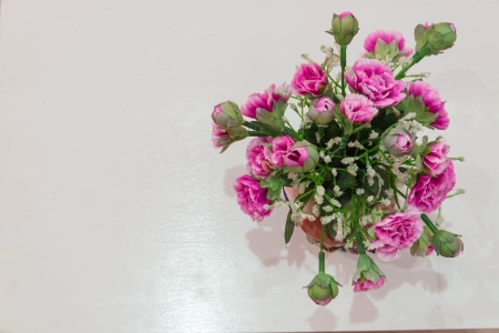 beautiful fake flowerの写真素材