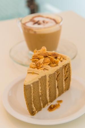 Coffee cakeの写真素材
