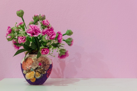 beautiful fake flowerの写真素材