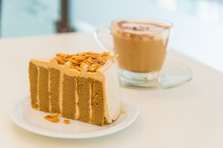Coffee cakeの写真素材