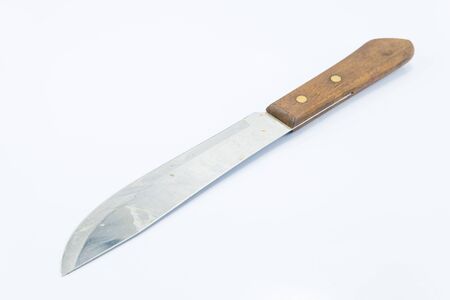 Knife on white backgrounds.