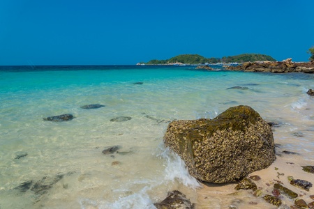 Beautiful island in pattaya province (Thailand.)の写真素材