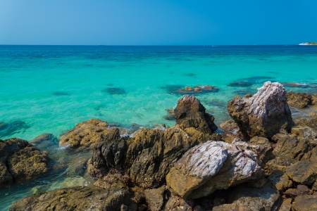 Beautiful island in pattaya province (Thailand.)の写真素材