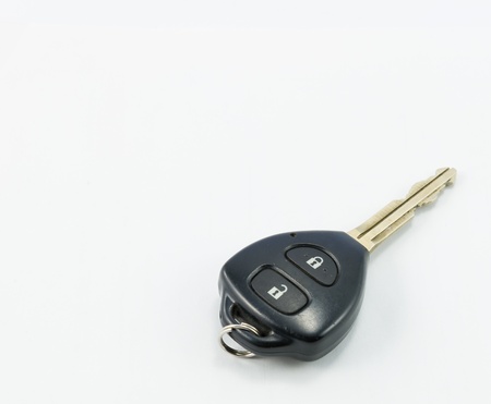 key on white backgrounds.の写真素材